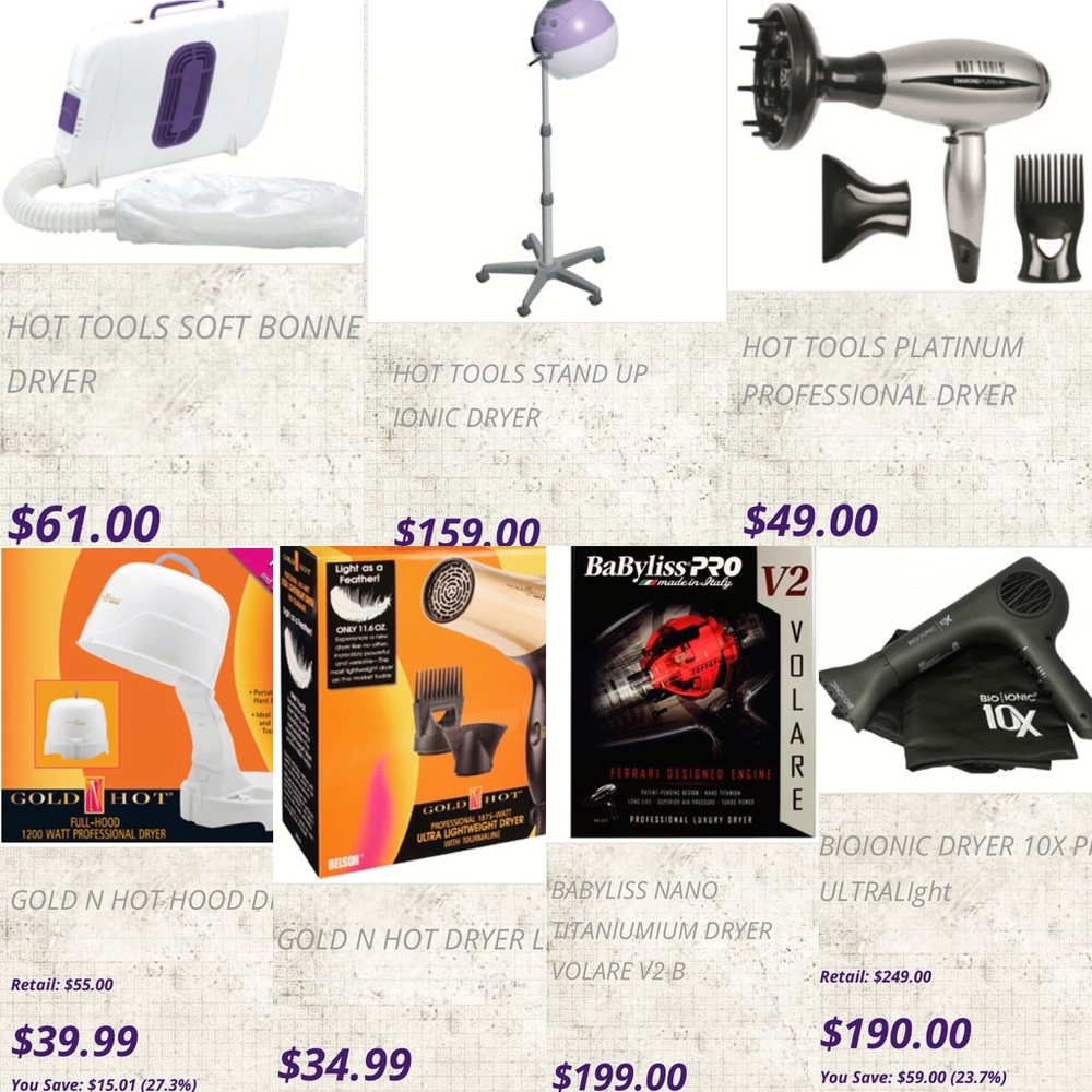 Blow dryers
